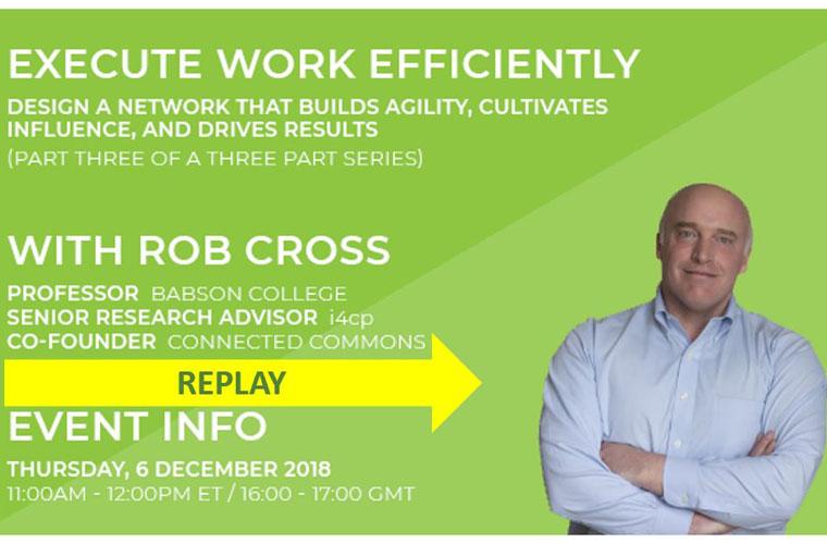 IRC4HR Webinar: Execute Work Efficiently with Ross Cross